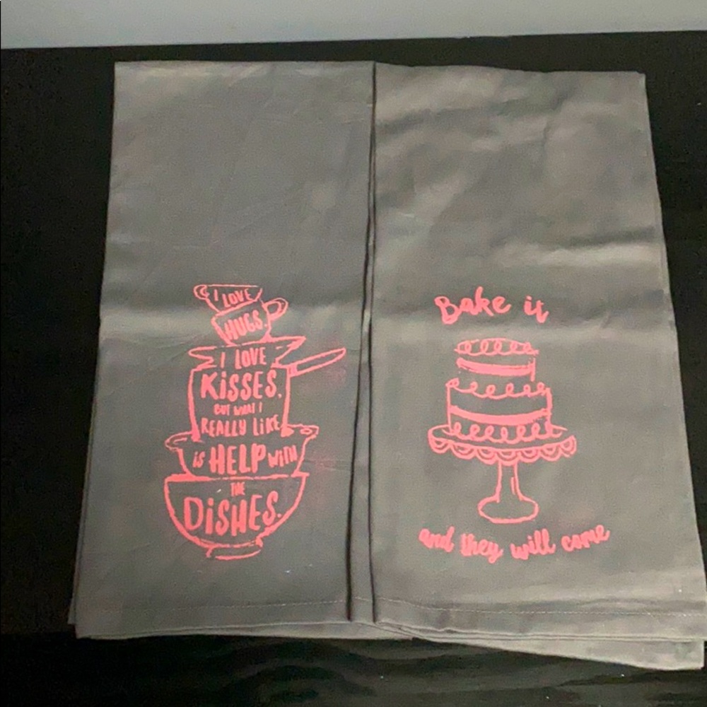 Gray Kitchen Towels